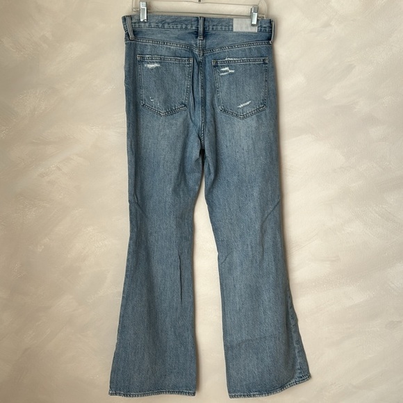 Pistola Stevie High Rise Flare Jeans Ruthless Distressed ripped size 29 - Picture 9 of 11